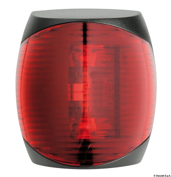 Fanale di via Sphera II rosso corpo nero - 11.060.01